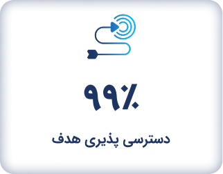 99٪ دسترسی پذبری هدف