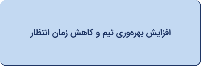 افیزایش بهره‌وری تیم و کاهش زمان انتظار در مکالمه و مرکز تماس ابری